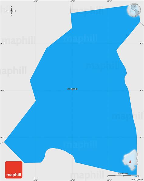 San Agustin 2 Map .